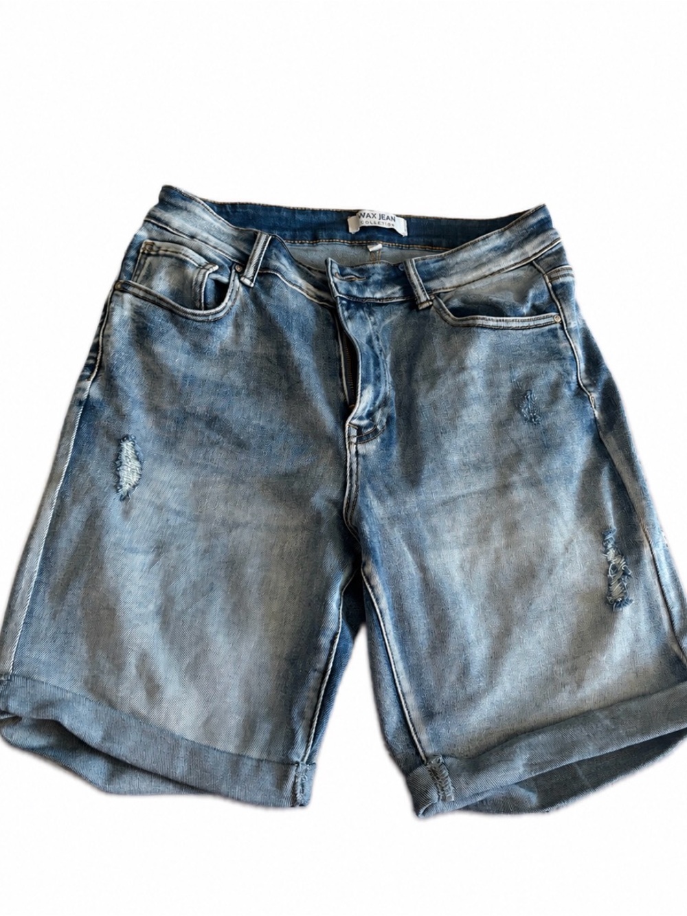 Women's Midi Denim Shorts Wax Jean